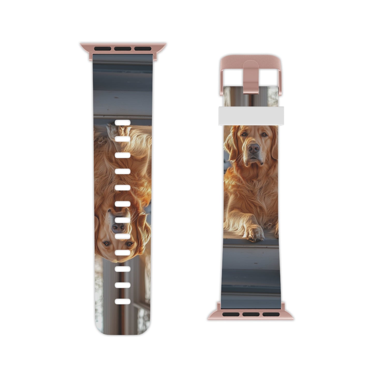 Golden Retriever on Porch Apple Watch Band - BOGO Cases
