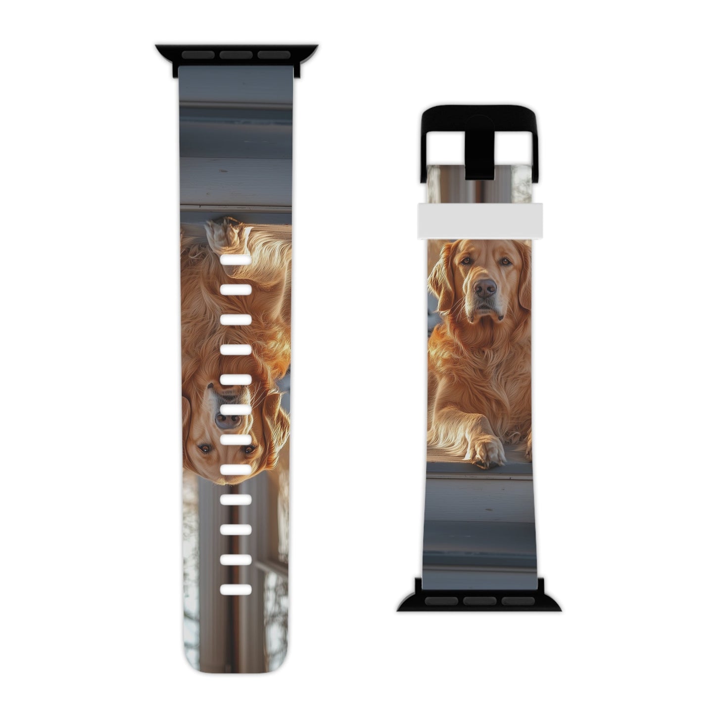 Golden Retriever on Porch Apple Watch Band - BOGO Cases