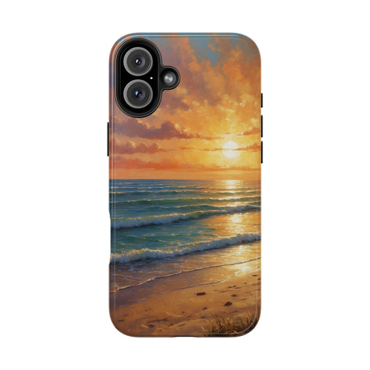 Golden Sunset Beach - iPhone Series Case - BOGO Cases