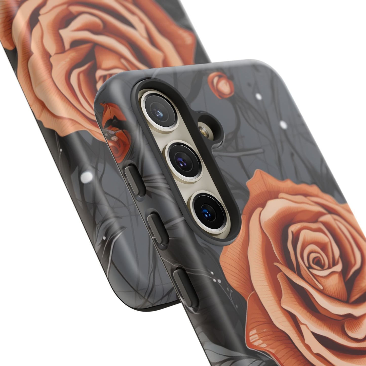 Gothic Orange Rose Samsung Galaxy Case - BOGO Cases