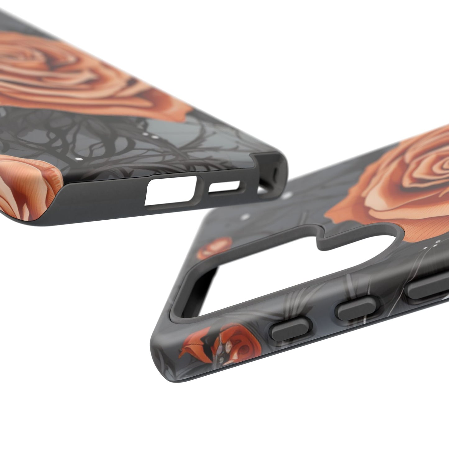 Gothic Orange Rose Samsung Galaxy Case - BOGO Cases