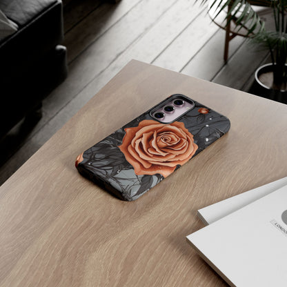 Gothic Orange Rose Samsung Galaxy Case - BOGO Cases