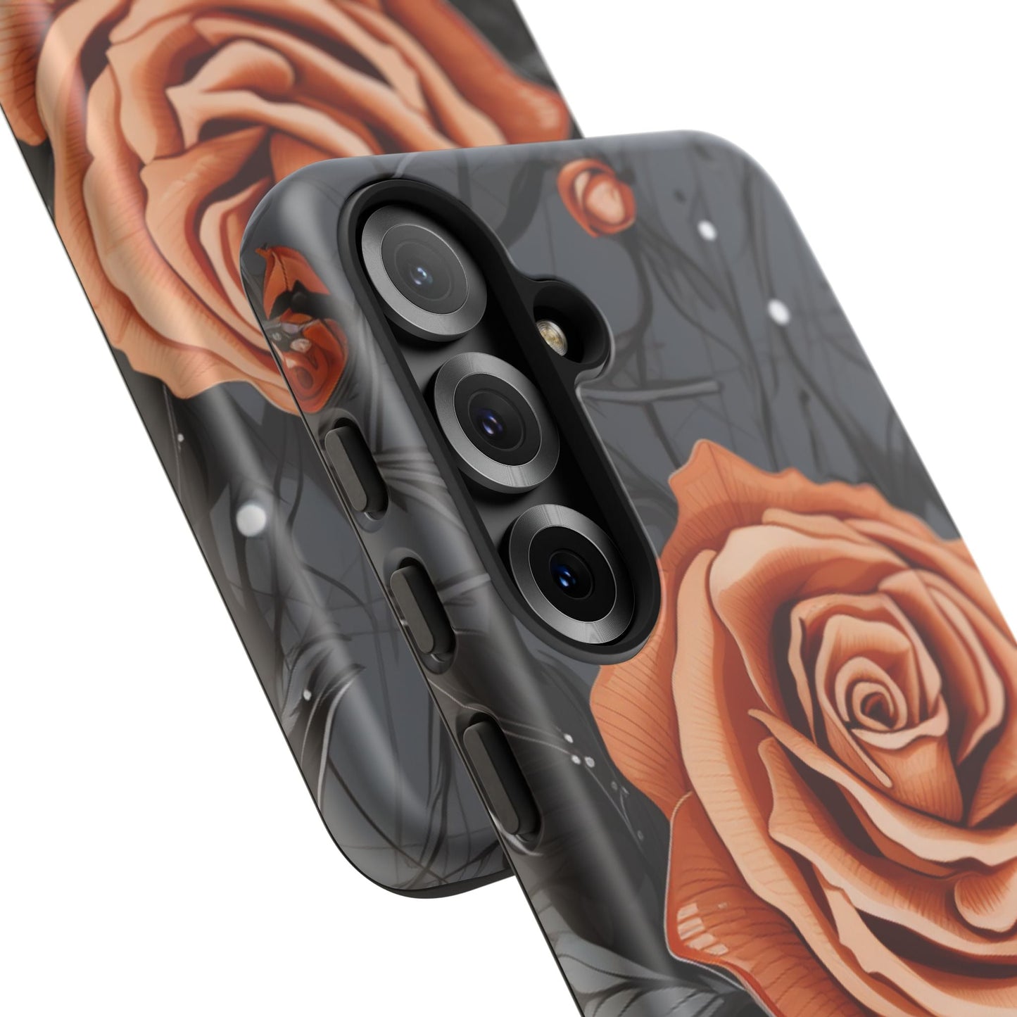 Gothic Orange Rose Samsung Galaxy Case - BOGO Cases
