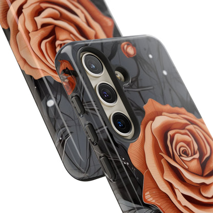 Gothic Orange Rose Samsung Galaxy Case - BOGO Cases