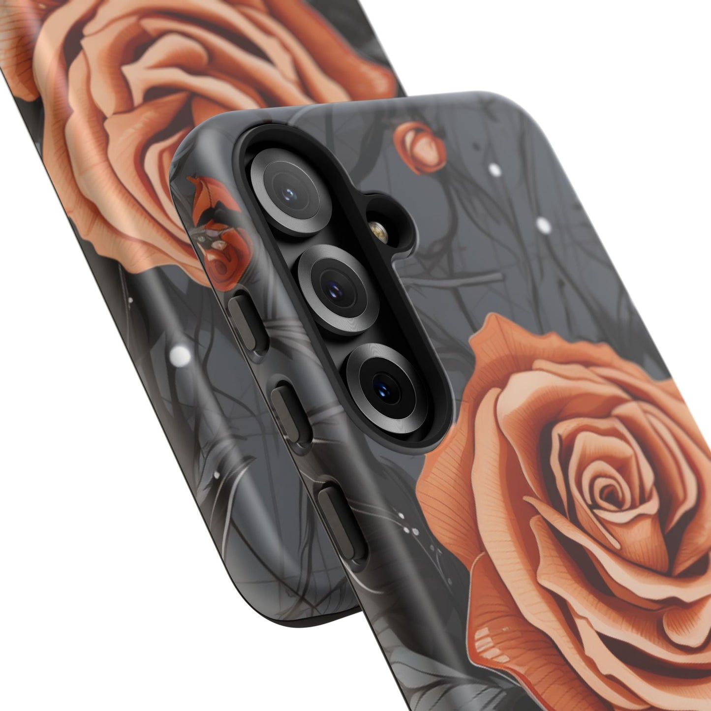 Gothic Orange Rose Samsung Galaxy Case - BOGO Cases