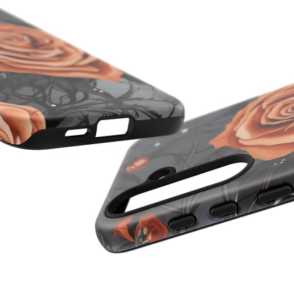 Gothic Orange Rose Samsung Galaxy Case - BOGO Cases