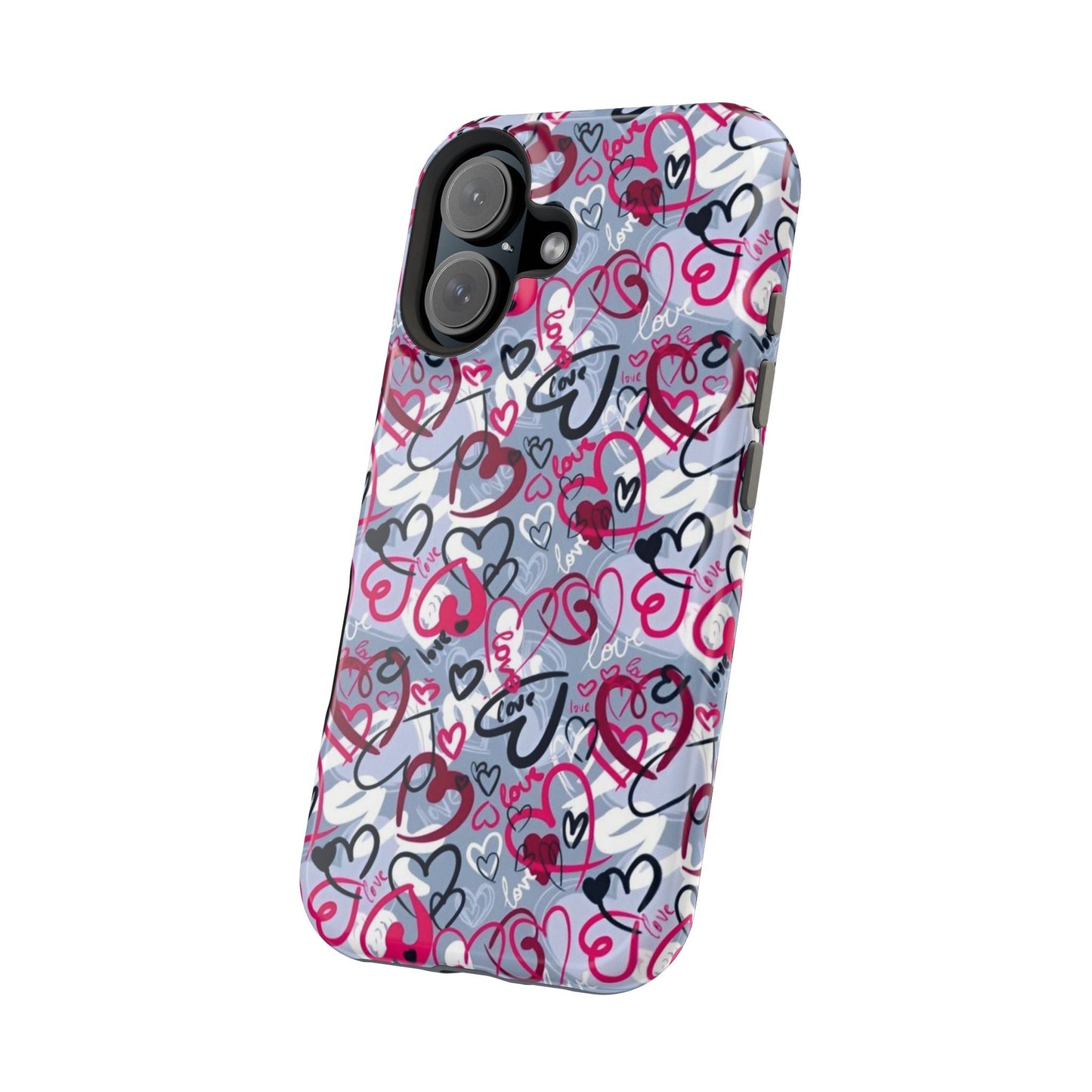 Graffiti Love Hearts MagSafe Case - BOGO Cases