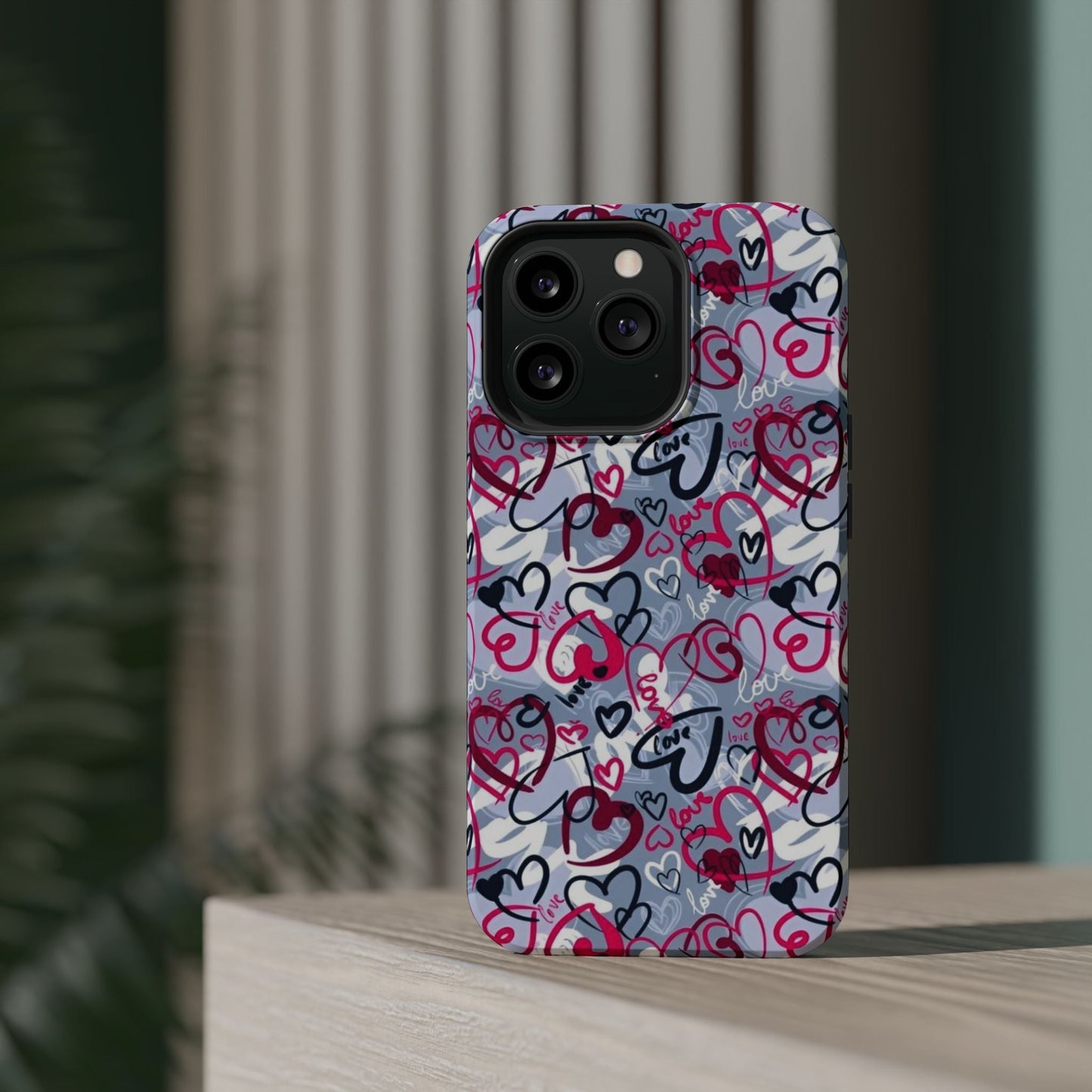 Graffiti Love Hearts MagSafe Case - BOGO Cases