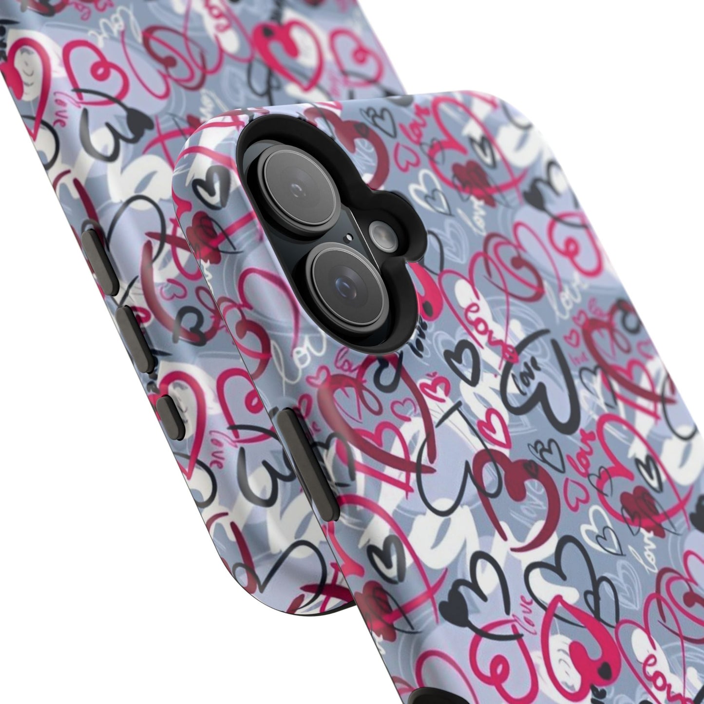 Graffiti Love Hearts MagSafe Case - BOGO Cases