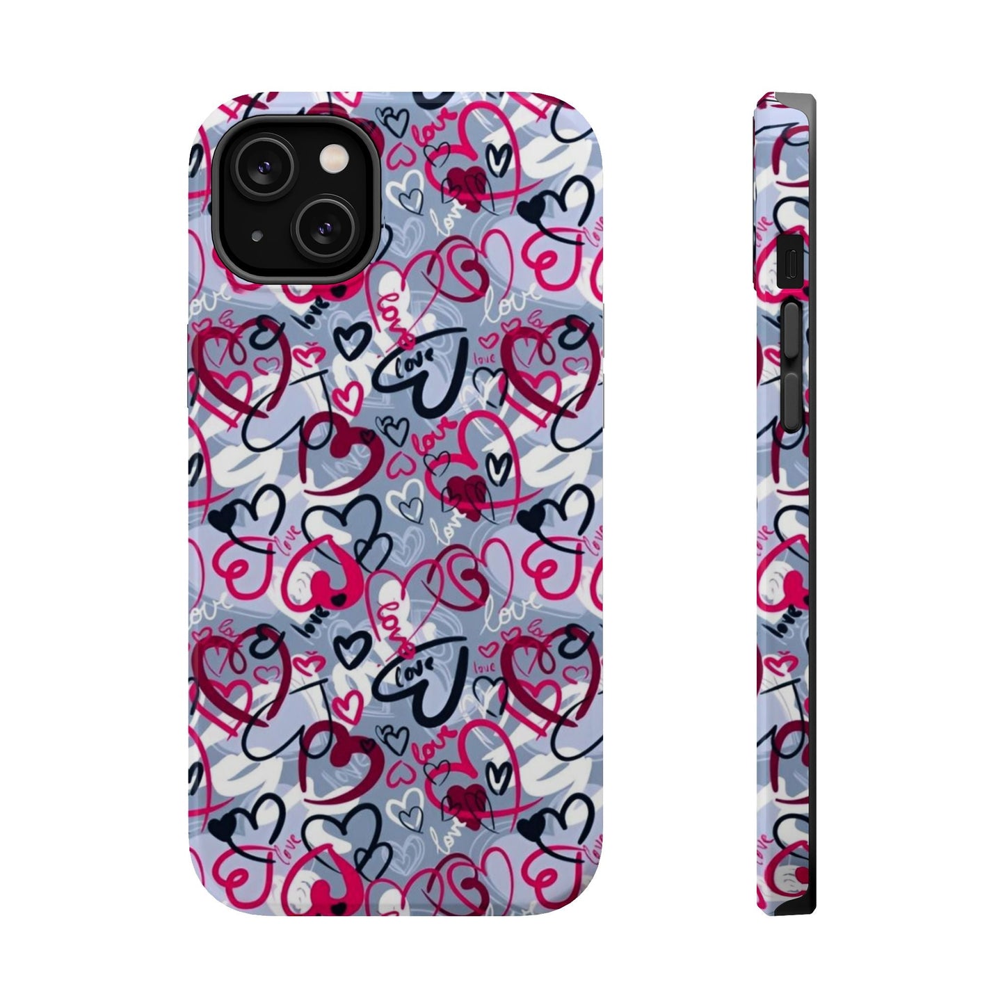 Graffiti Love Hearts MagSafe Case - BOGO Cases