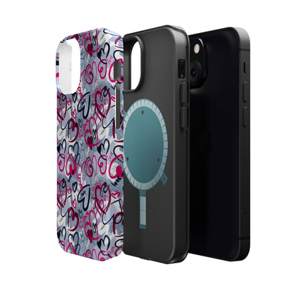 Graffiti Love Hearts MagSafe Case - BOGO Cases