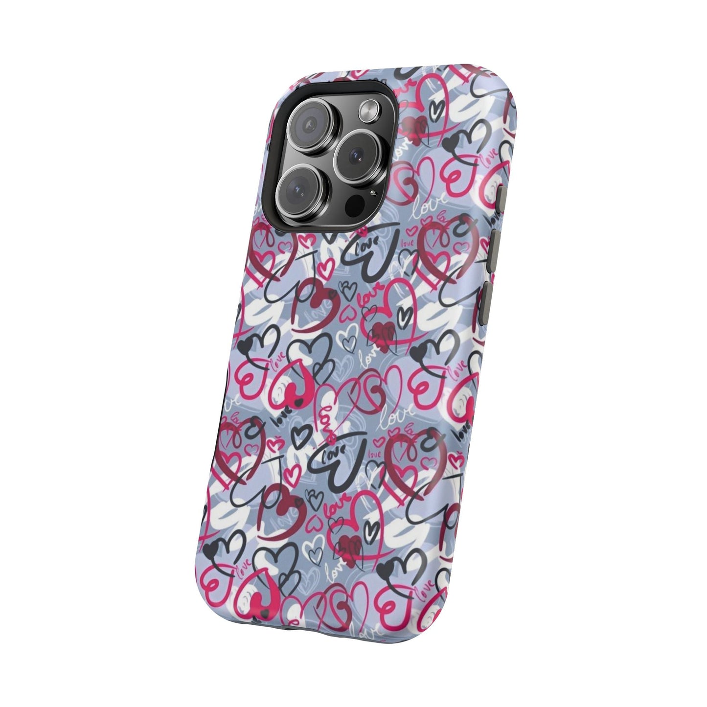 Graffiti Love Hearts MagSafe Case - BOGO Cases