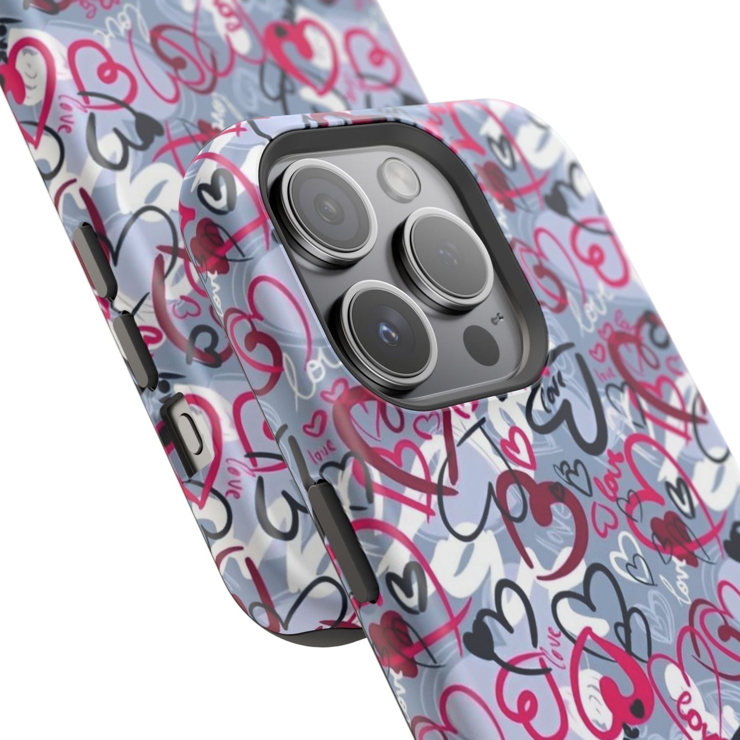 Graffiti Love Hearts MagSafe Case - BOGO Cases