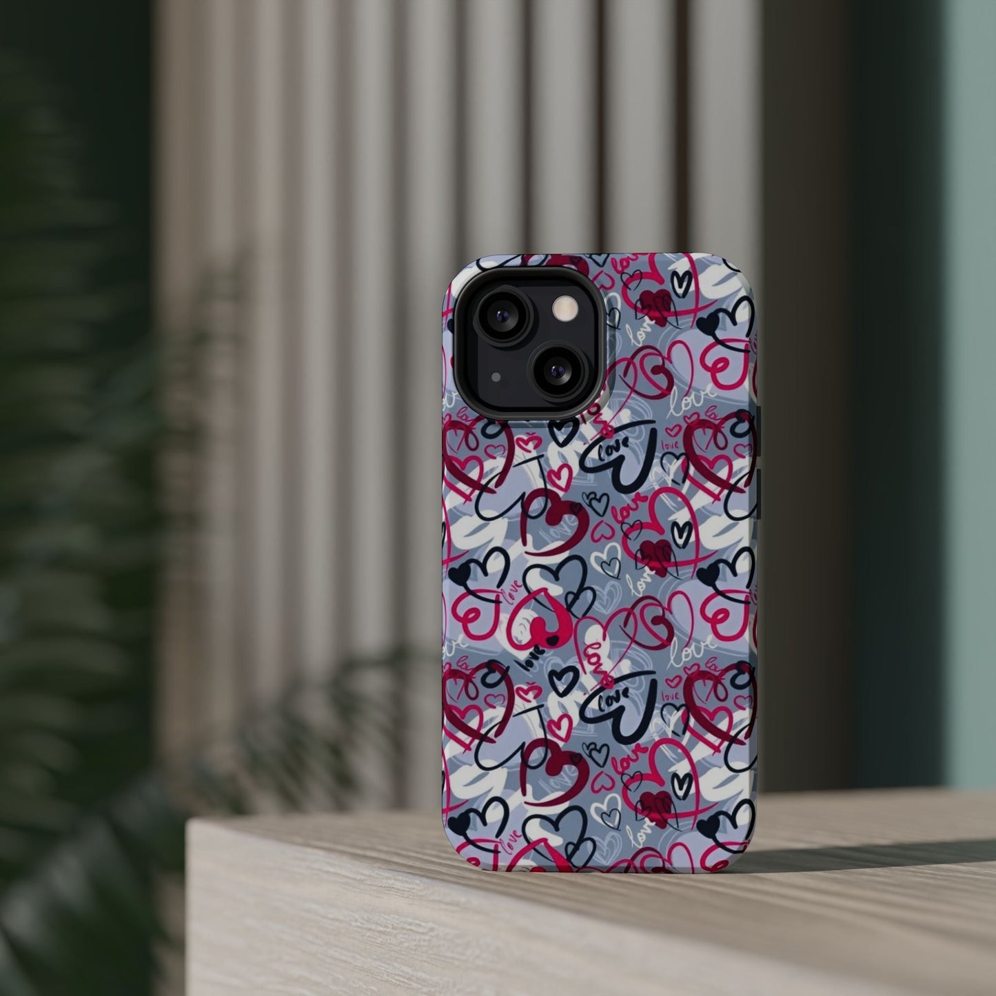 Graffiti Love Hearts MagSafe Case - BOGO Cases