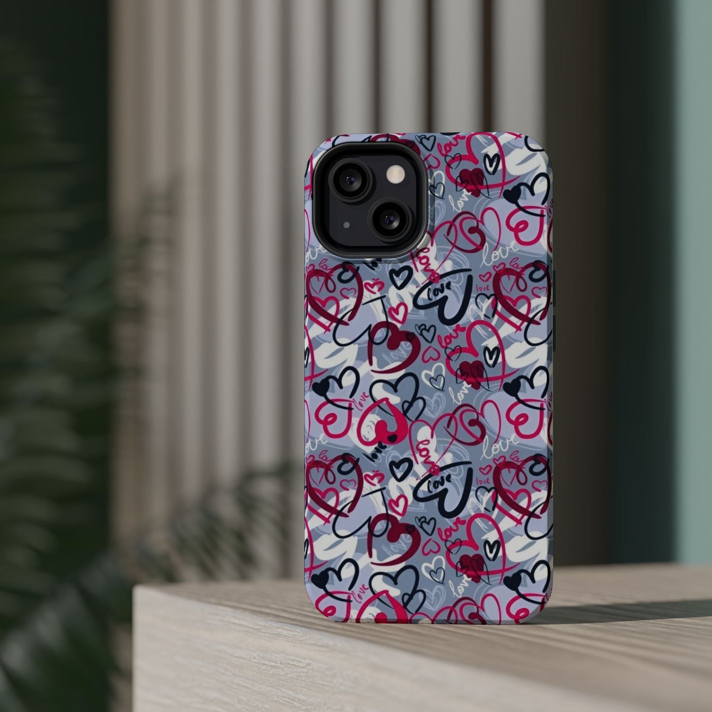 Graffiti Love Hearts MagSafe Case - BOGO Cases