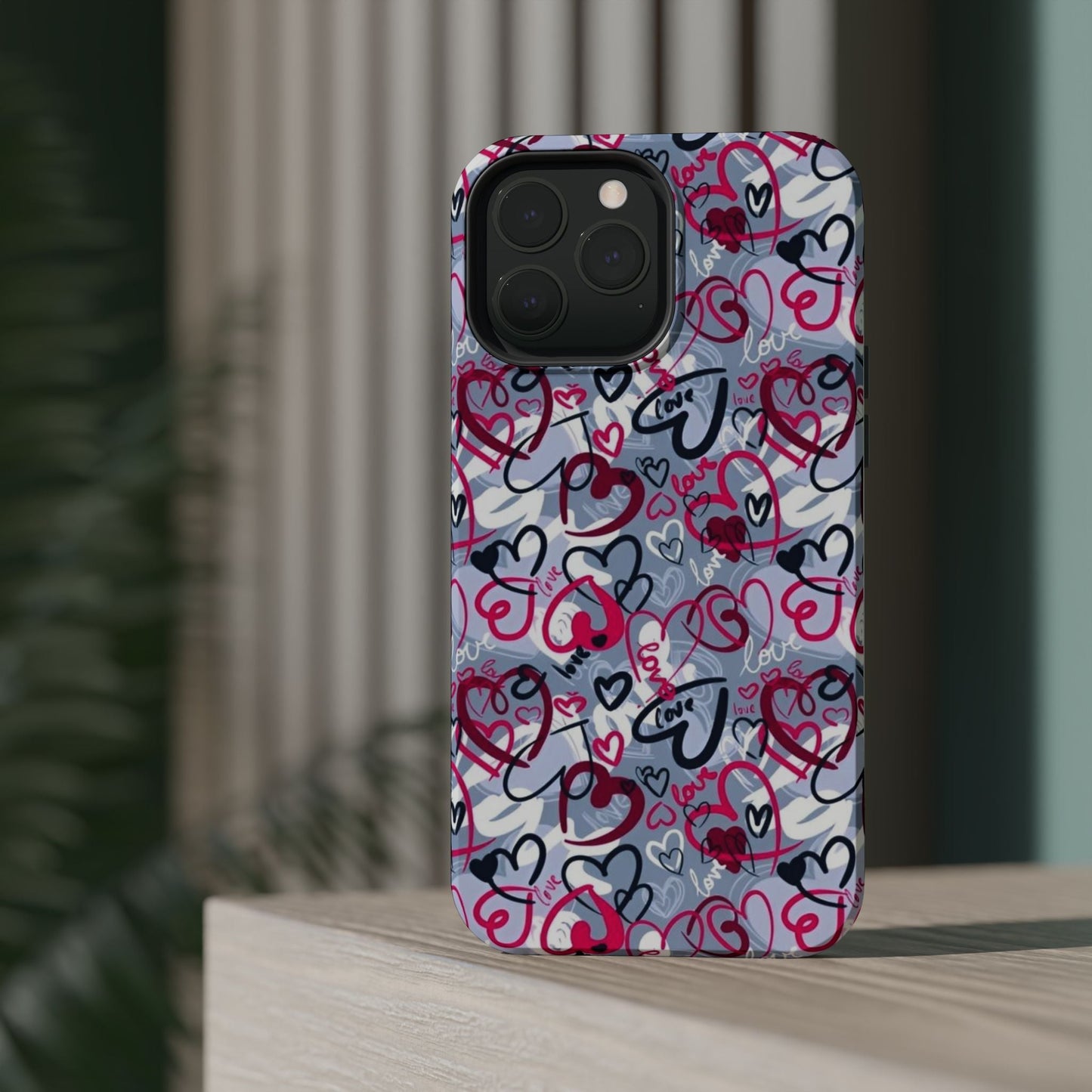 Graffiti Love Hearts MagSafe Case - BOGO Cases