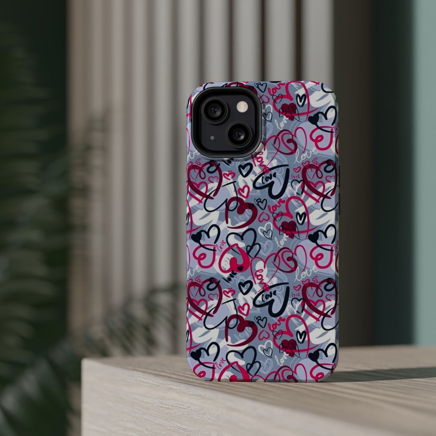 Graffiti Love Hearts MagSafe Case - BOGO Cases