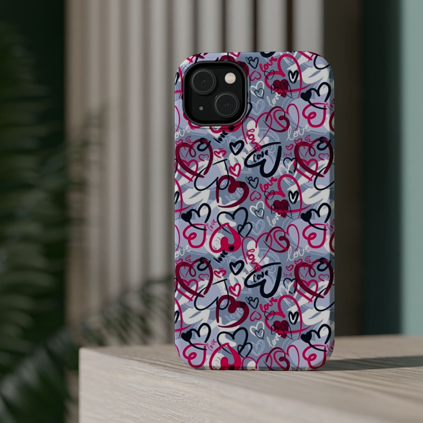 Graffiti Love Hearts MagSafe Case - BOGO Cases