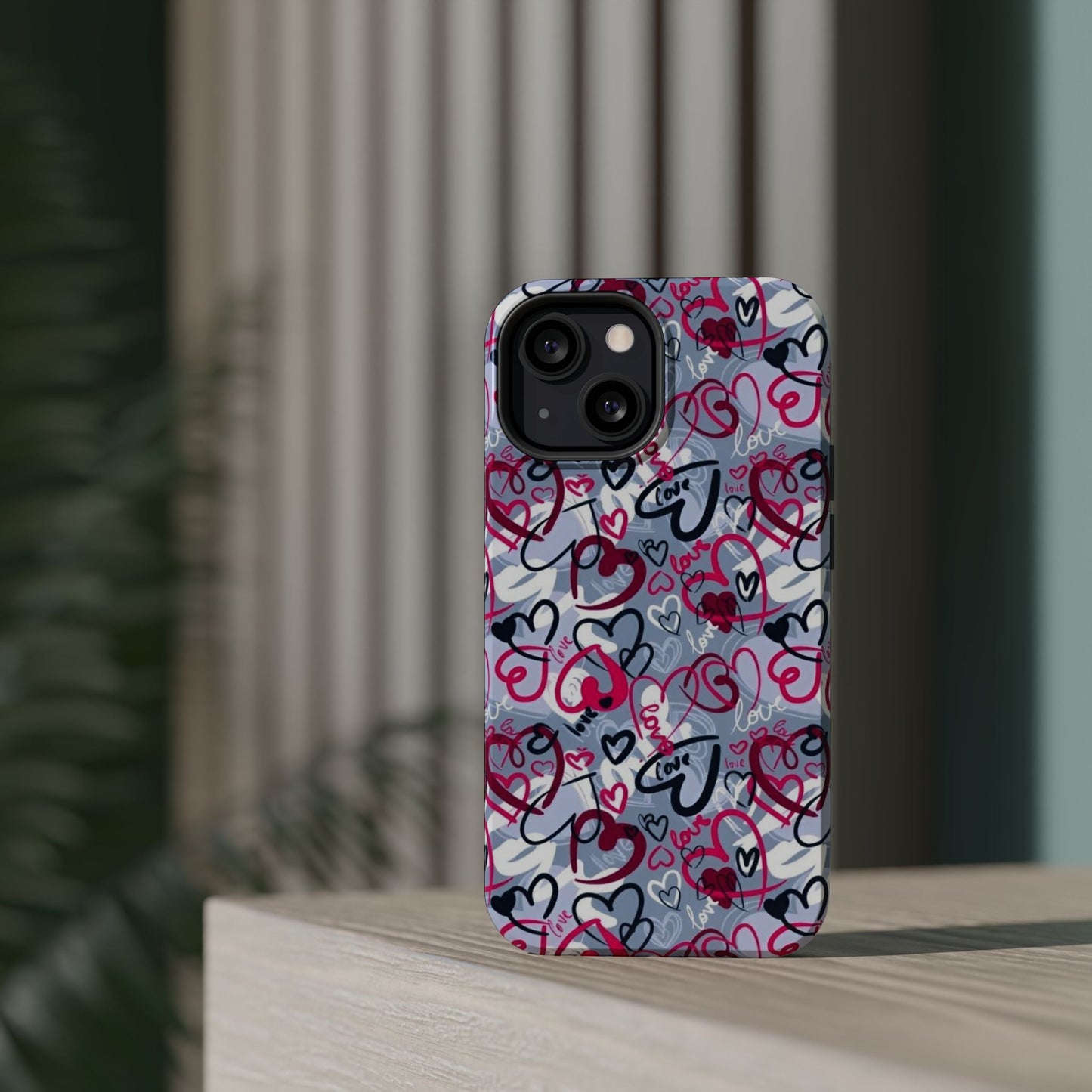 Graffiti Love Hearts MagSafe Case - BOGO Cases