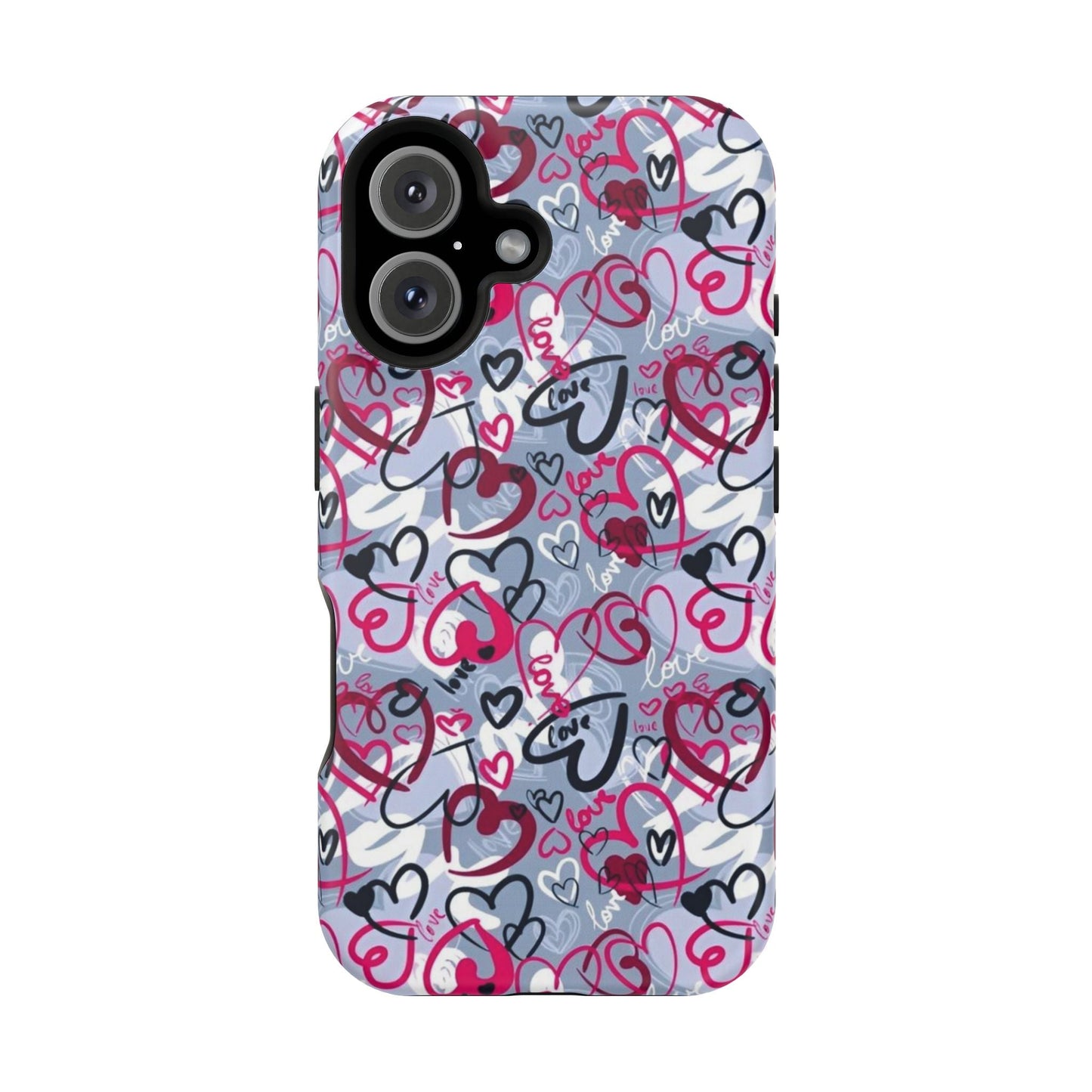 Graffiti Love Hearts MagSafe Case - BOGO Cases