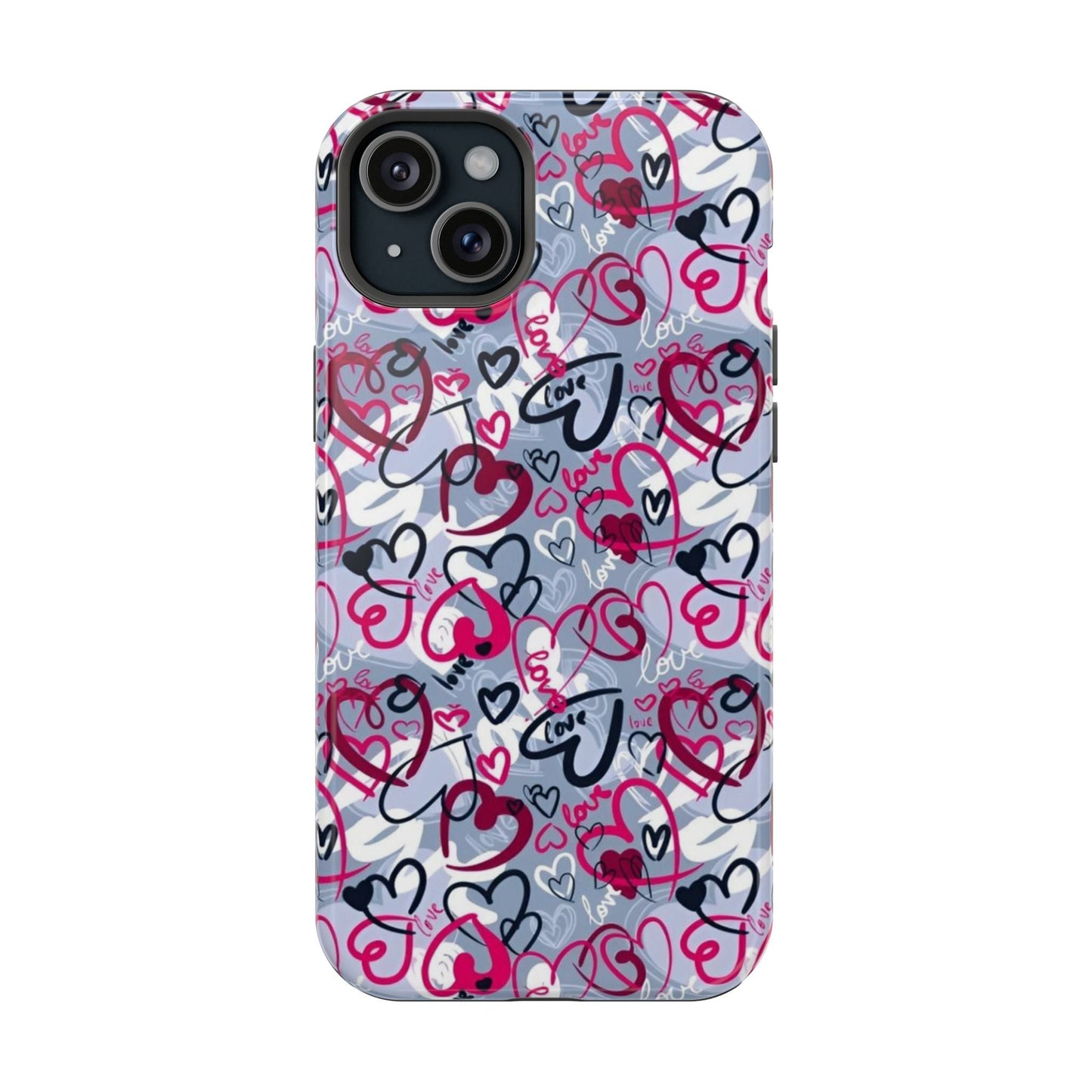 Graffiti Love Hearts MagSafe Case - BOGO Cases