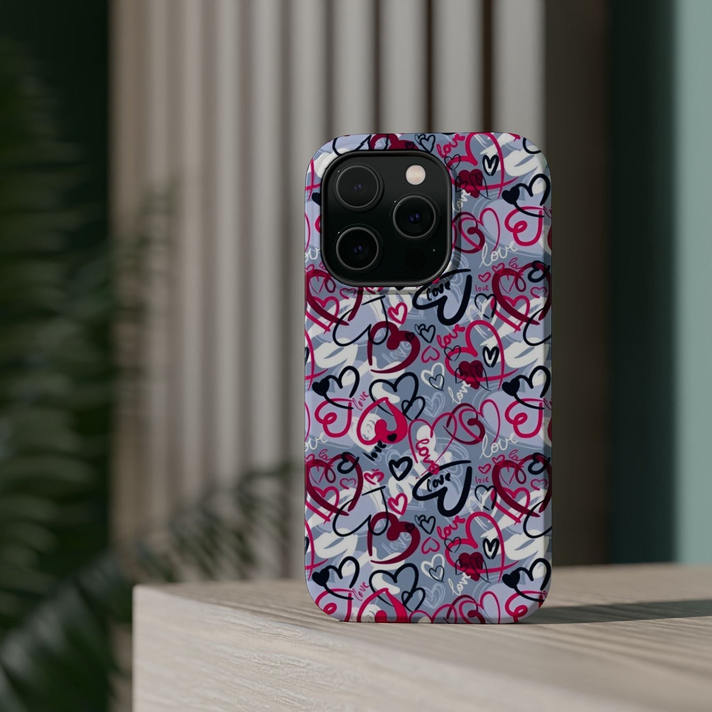 Graffiti Love Hearts MagSafe Case - BOGO Cases