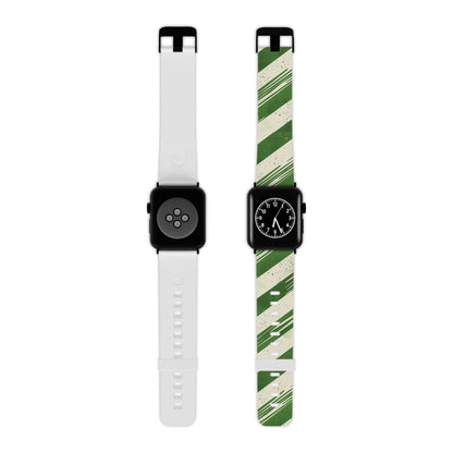 Green Stripes  Apple Watch Band - BOGO Cases