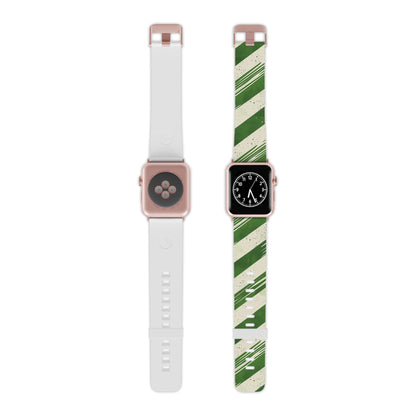 Green Stripes  Apple Watch Band - BOGO Cases