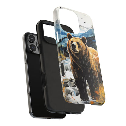 Grizzly Bear Boho iPhone Case - BOGO Cases