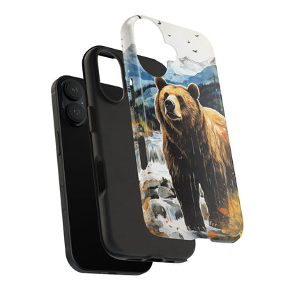 Grizzly Bear Boho iPhone Case - BOGO Cases