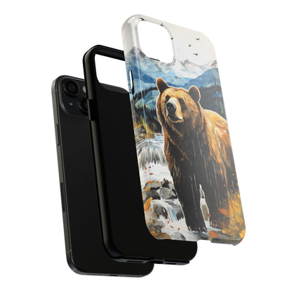 Grizzly Bear Boho iPhone Case - BOGO Cases