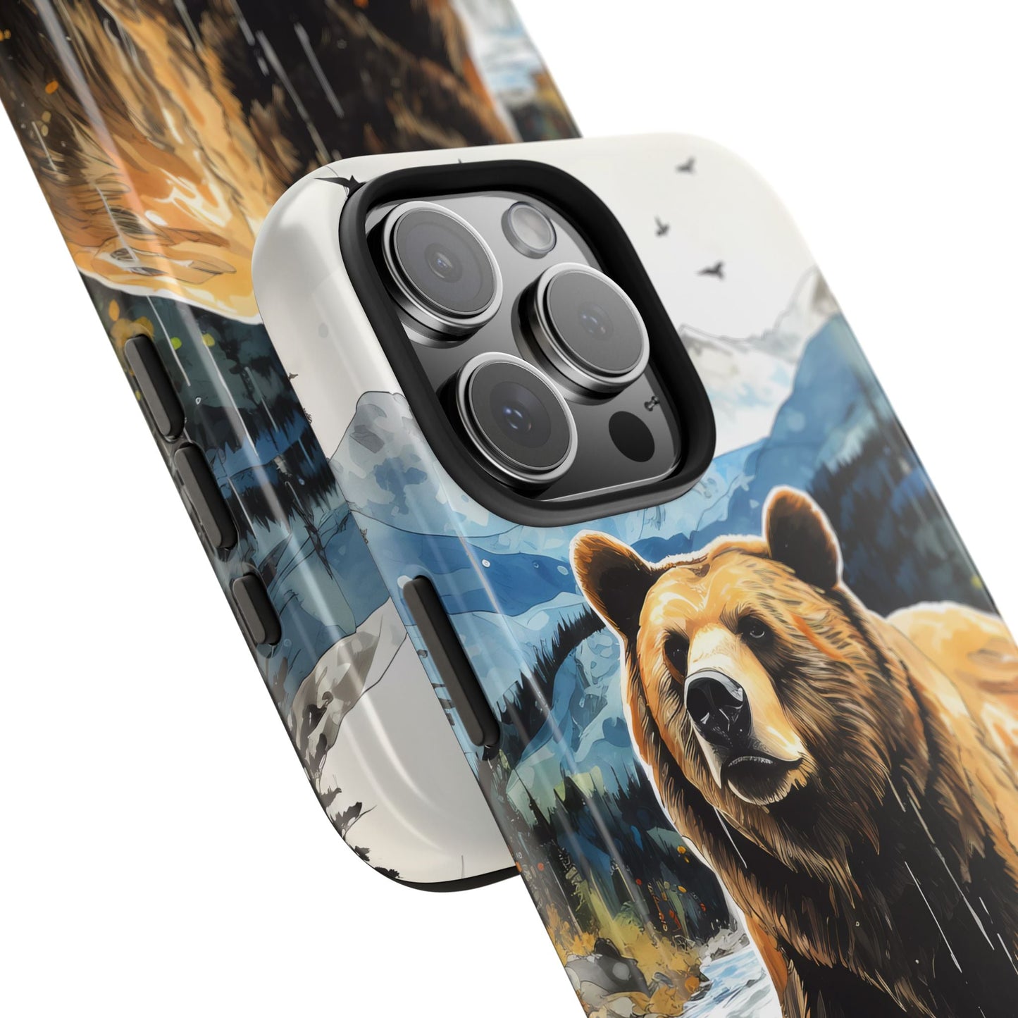 Grizzly Bear Boho iPhone Case - BOGO Cases