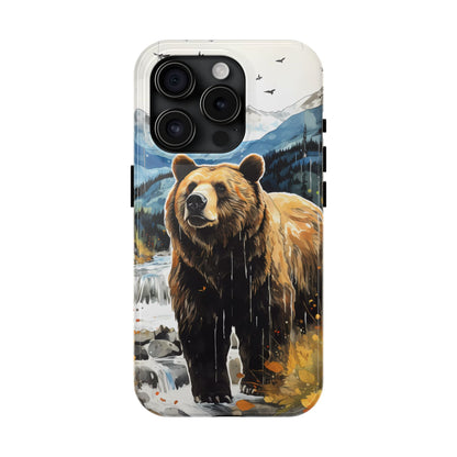 Grizzly Bear Boho iPhone Case - BOGO Cases