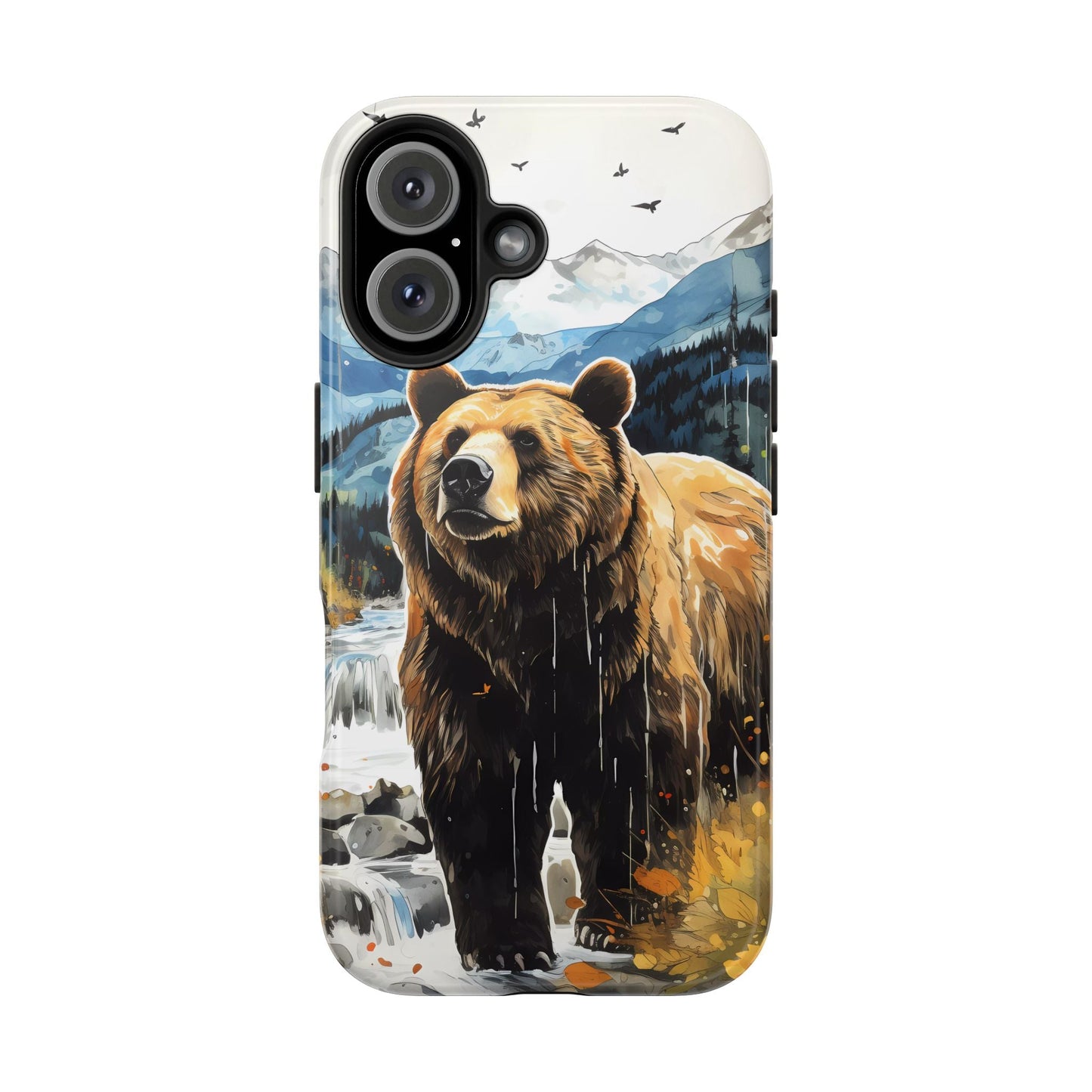 Grizzly Bear Boho iPhone Case - BOGO Cases