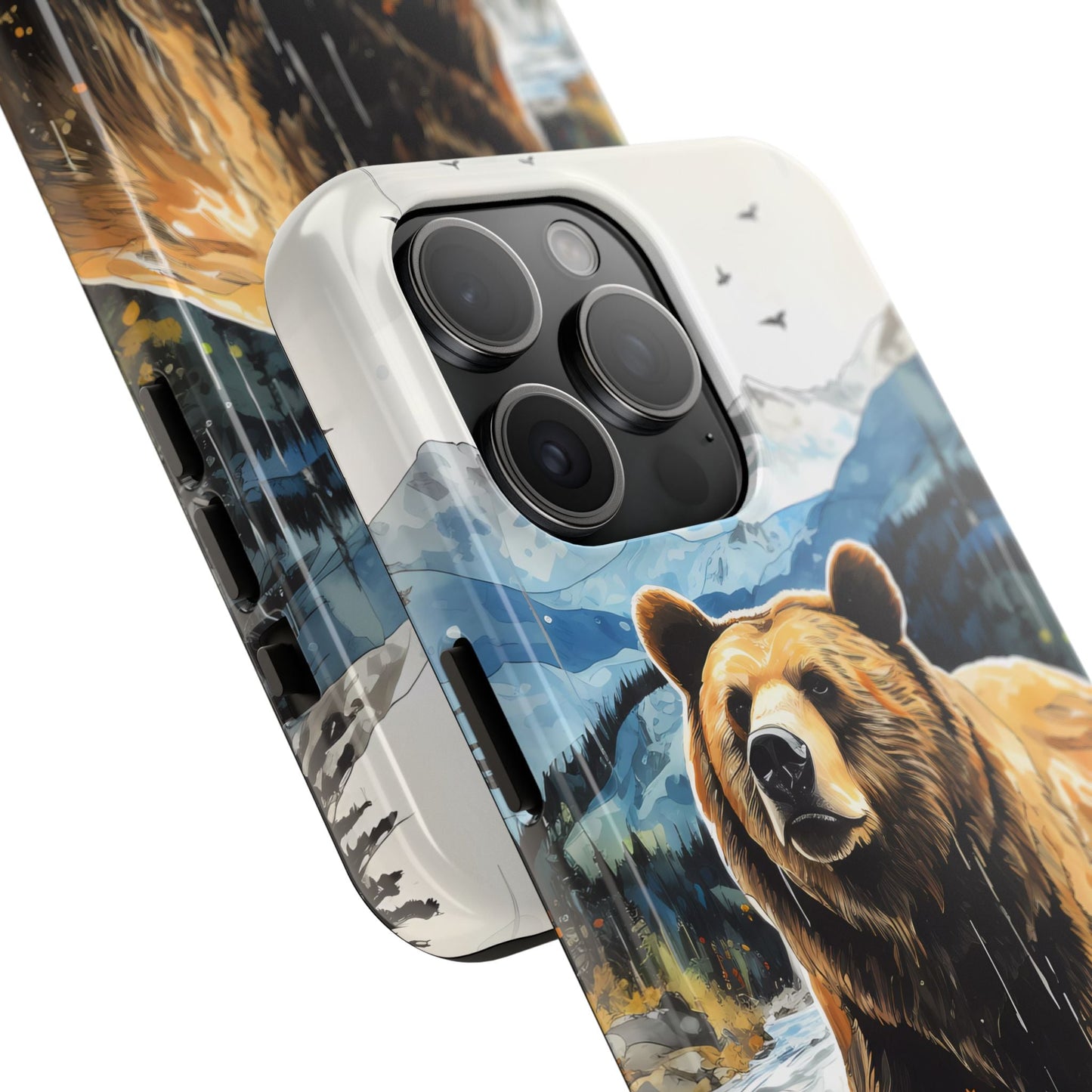 Grizzly Bear Boho iPhone Case - BOGO Cases