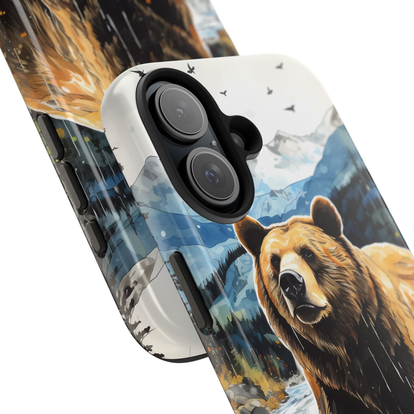 Grizzly Bear Boho iPhone Case - BOGO Cases