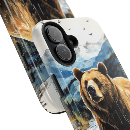 Grizzly Bear Boho iPhone Case - BOGO Cases