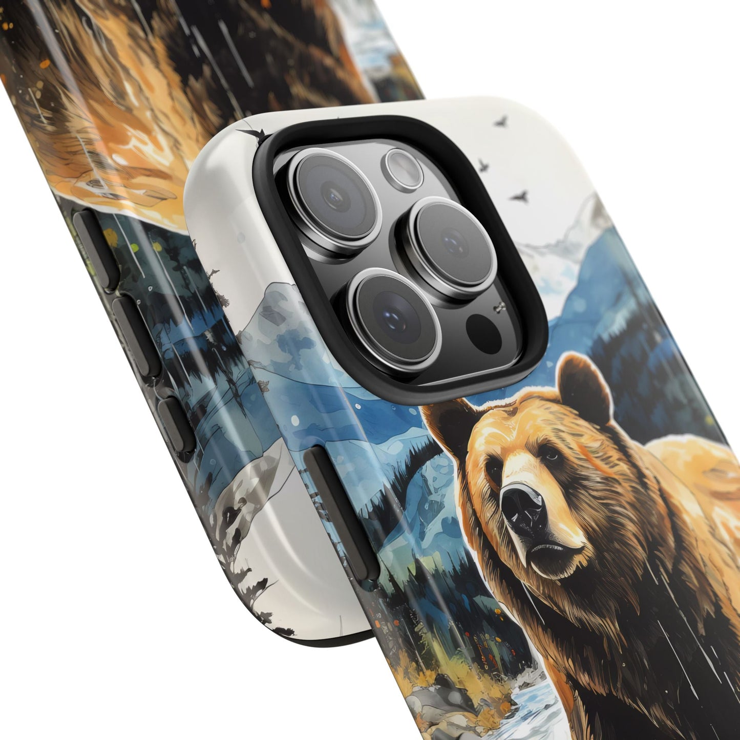 Grizzly Bear Boho iPhone Case - BOGO Cases