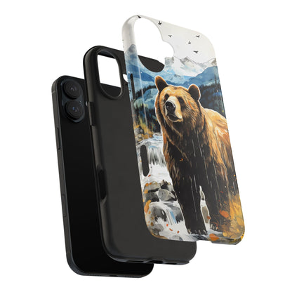 Grizzly Bear Boho iPhone Case - BOGO Cases