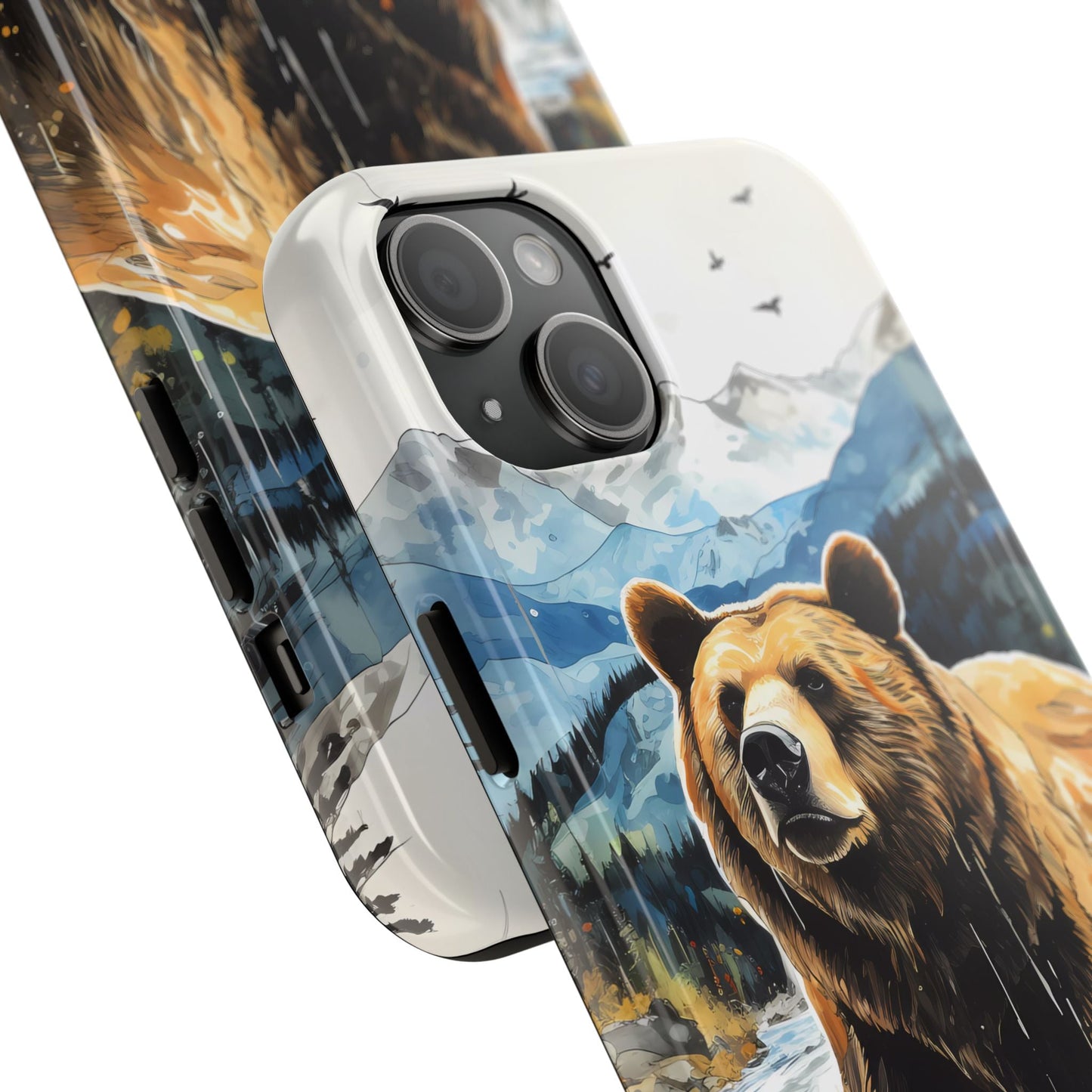 Grizzly Bear Boho iPhone Case - BOGO Cases