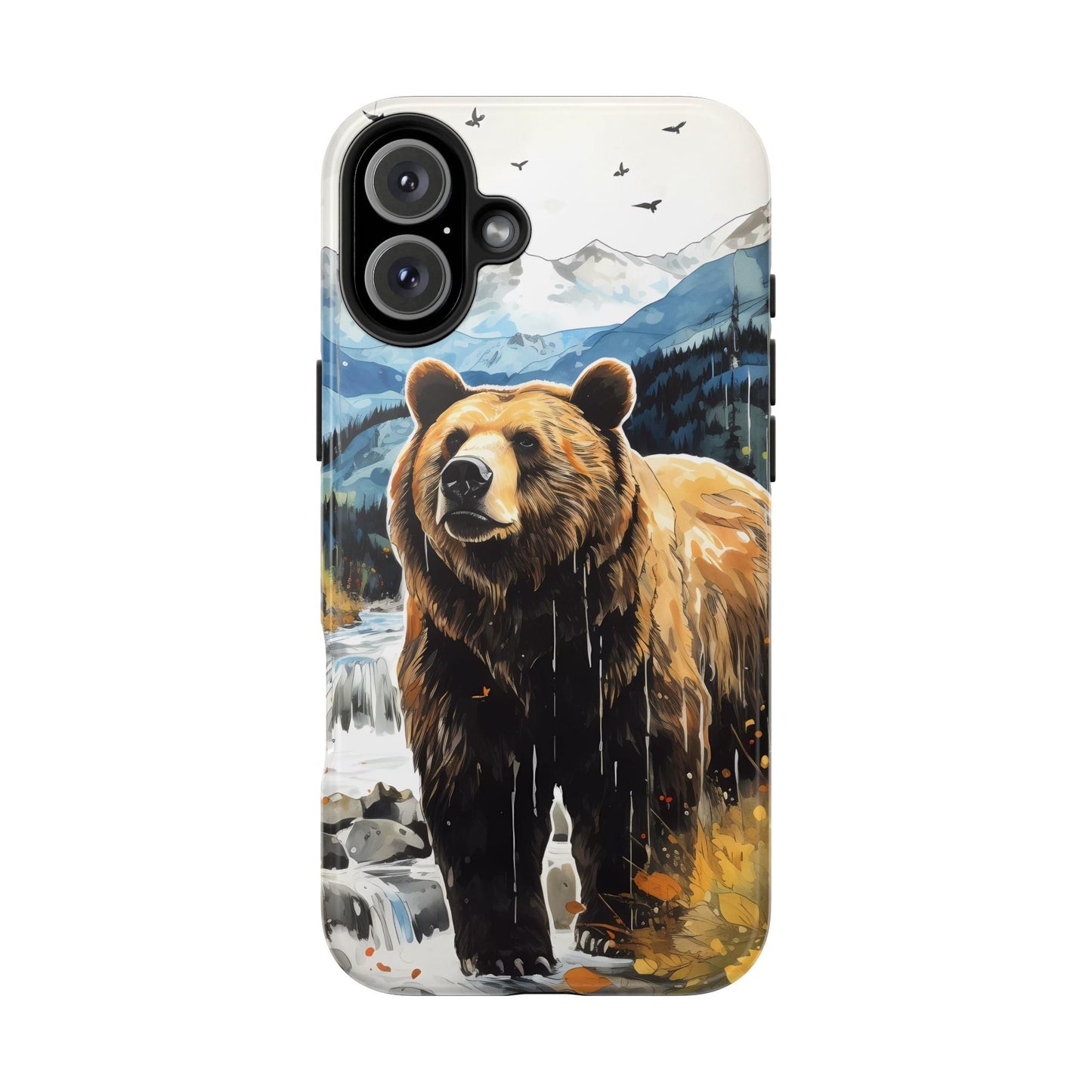 Grizzly Bear Boho iPhone Case - BOGO Cases