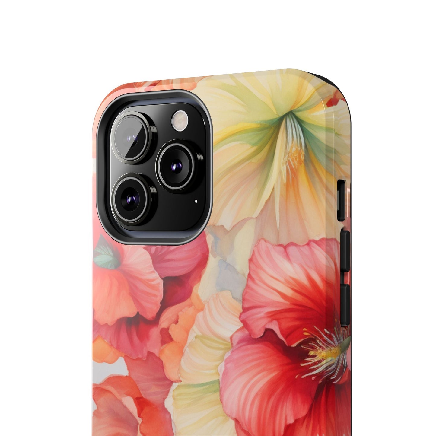 Gumamela Blush Pink Watercolor Floral – iPhone Series Case - BOGO Cases