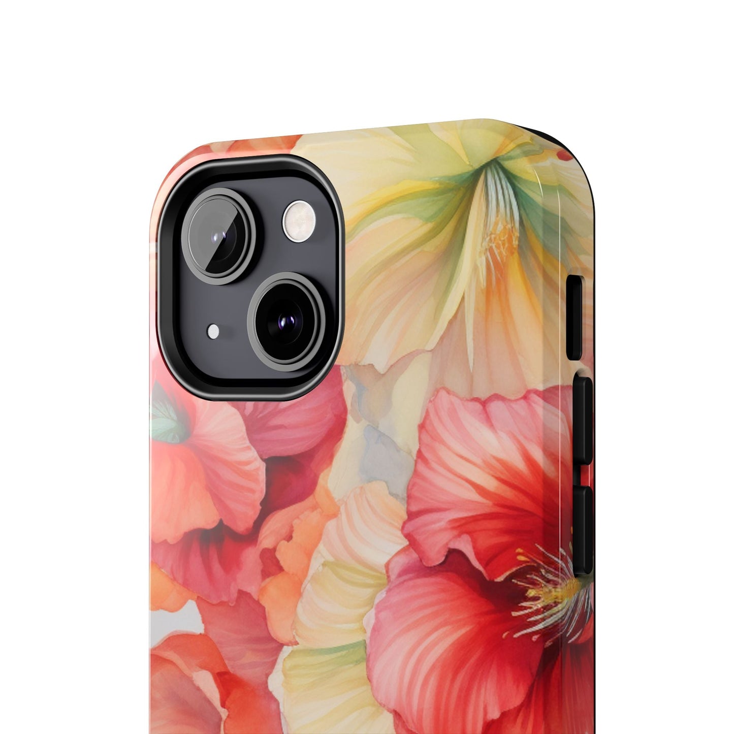 Gumamela Blush Pink Watercolor Floral – iPhone Series Case - BOGO Cases