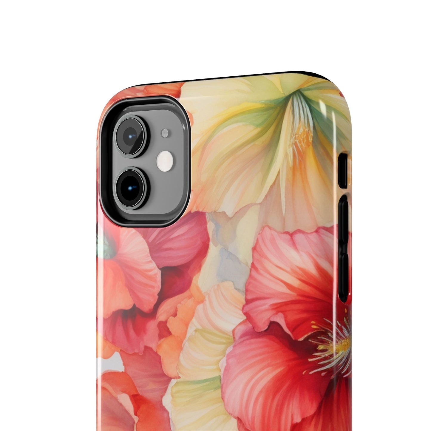 Gumamela Blush Pink Watercolor Floral – iPhone Series Case - BOGO Cases