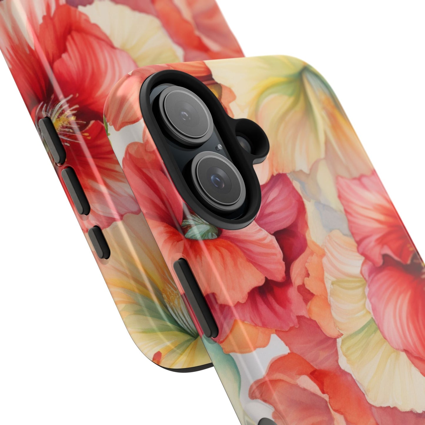 Gumamela Blush Pink Watercolor Floral – iPhone Series Case - BOGO Cases