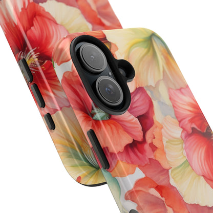 Gumamela Blush Pink Watercolor Floral – iPhone Series Case - BOGO Cases