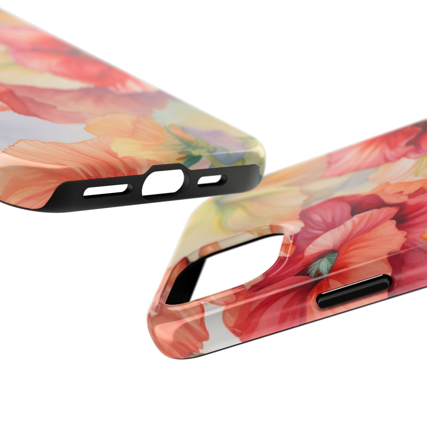 Gumamela Blush Pink Watercolor Floral – iPhone Series Case - BOGO Cases
