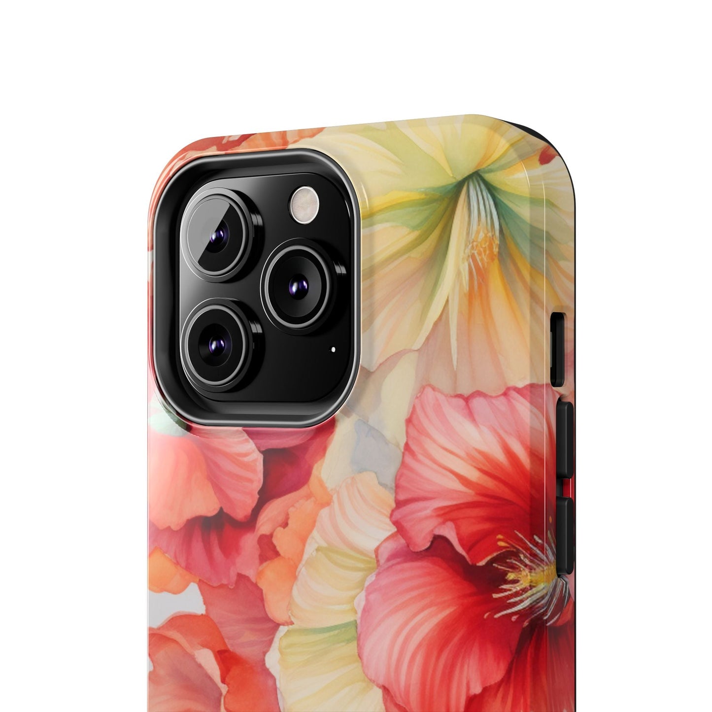 Gumamela Blush Pink Watercolor Floral – iPhone Series Case - BOGO Cases