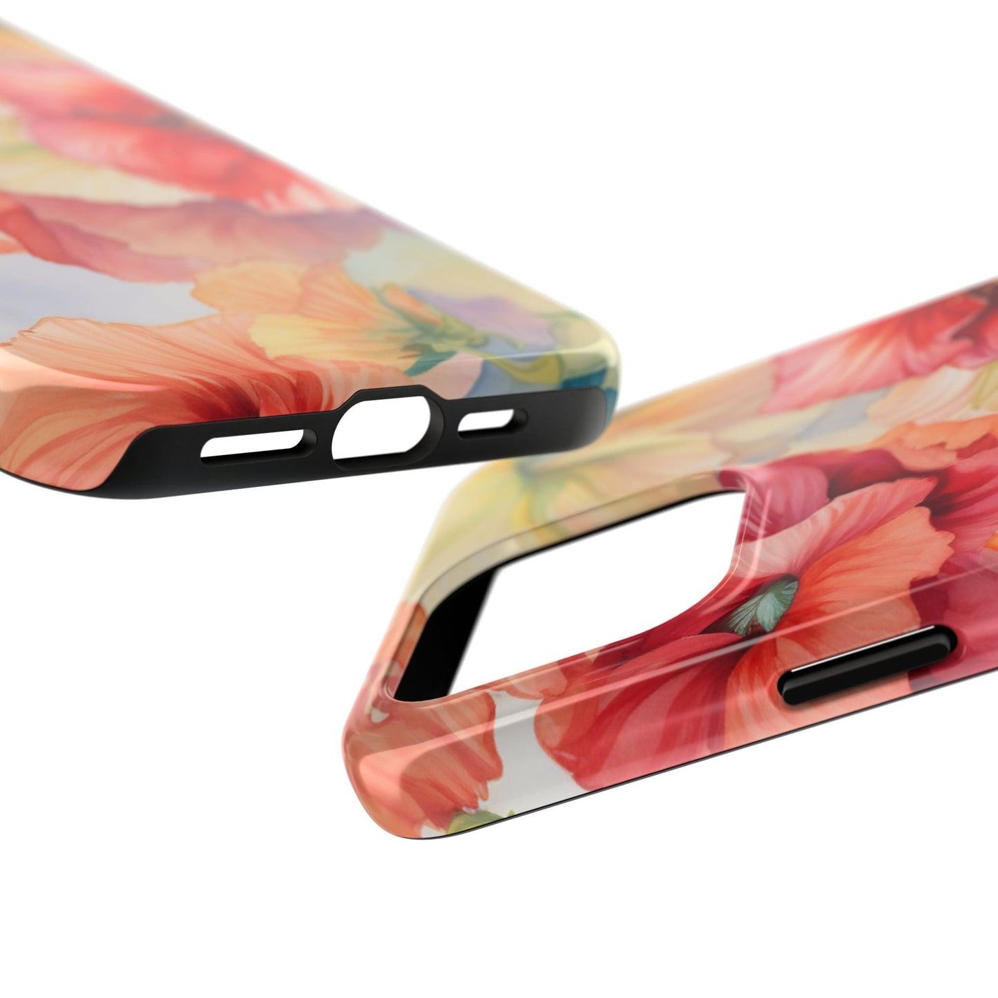 Gumamela Blush Pink Watercolor Floral – iPhone Series Case - BOGO Cases