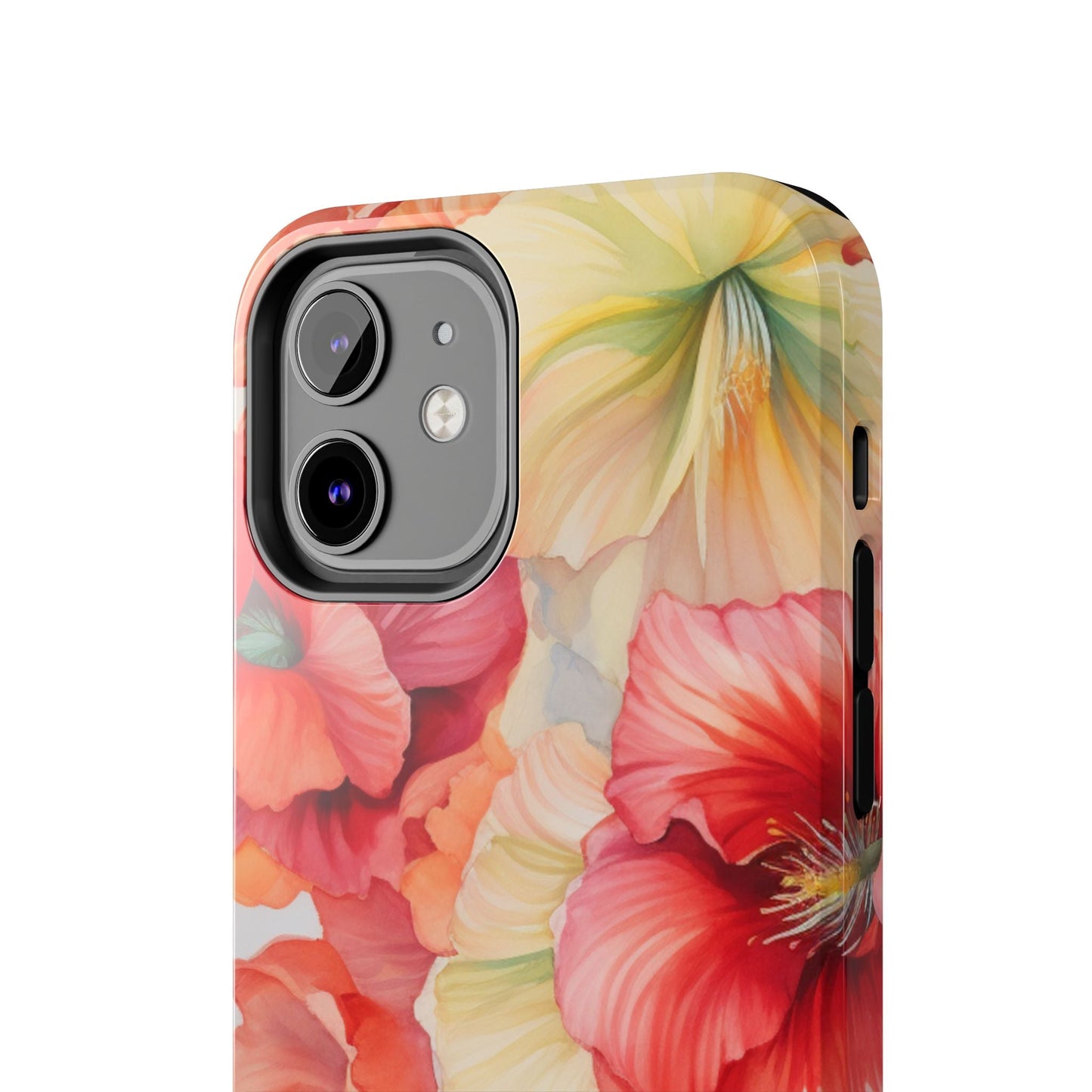 Gumamela Blush Pink Watercolor Floral – iPhone Series Case - BOGO Cases